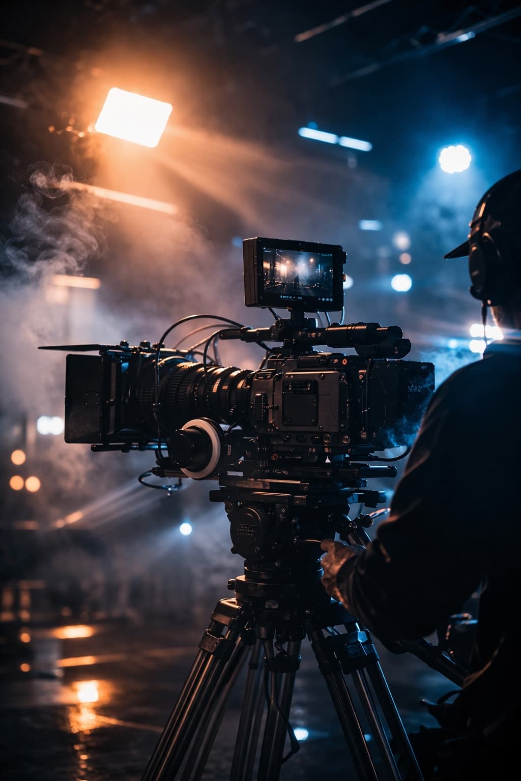 Profesionalna filmska kamera u produkcijskom okruženju Unlimited Crew