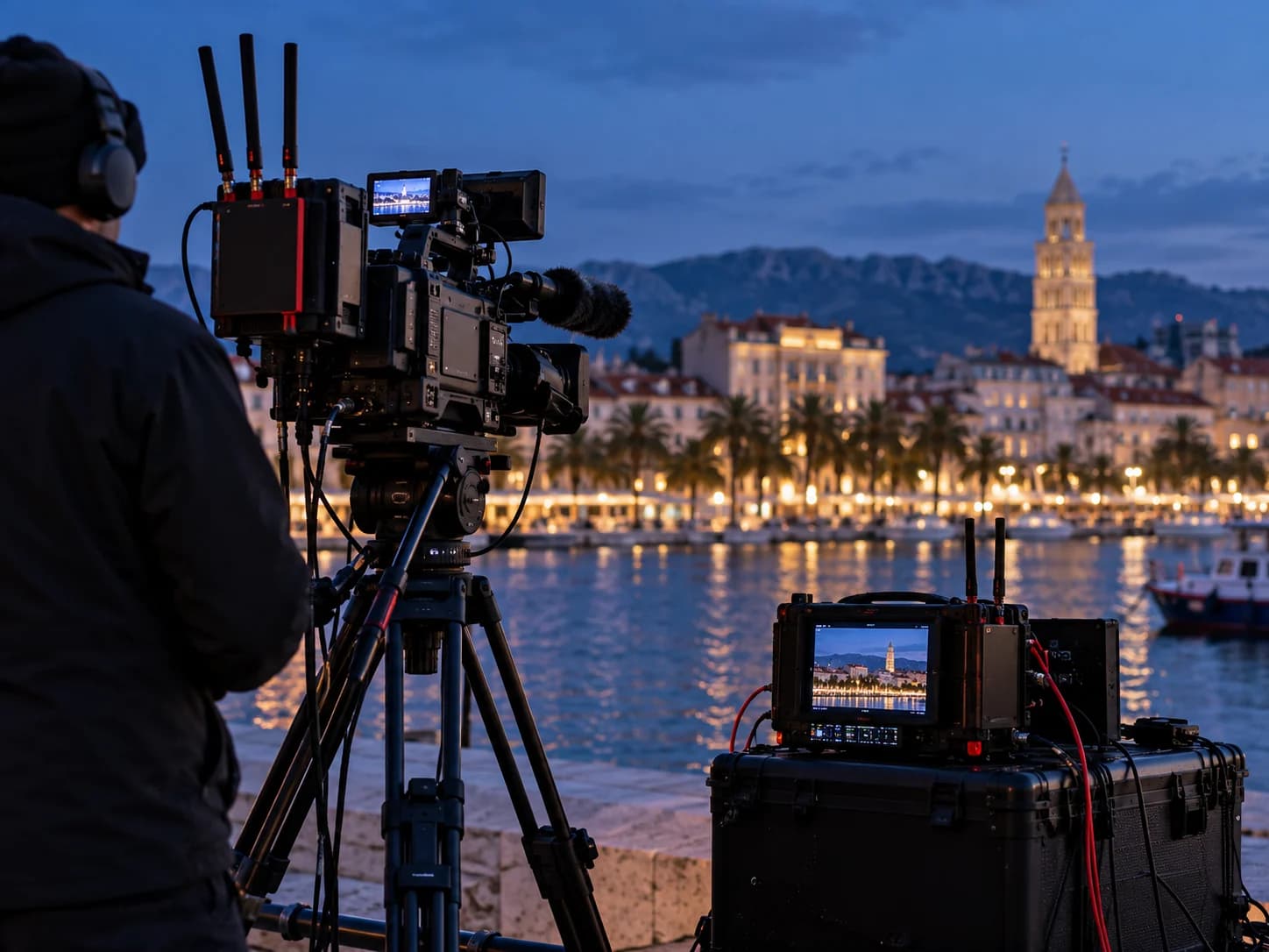Broadcast kamera i oprema za LiveU prijenos uživo iz Hrvatske